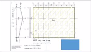 Barn plan- click for photo gallery